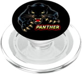 Fierce Black Panther PopSockets PopGrip for MagSafe