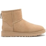 Bottines UGG  Classic Mini II Stivaletto Pelo Sand Beige 1016222