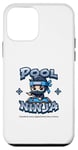 Coque pour iPhone 12 mini Pool Ninja Joueur De Billard Jouant Au Billard Ninja