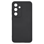 Essentials Samsung Galaxy S24 FE recycled silicone back cover, black