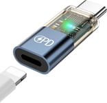 Adaptateur Usb C Vers Lightning Pour Iphone 16 15 Pro Max Plus Ipad 10,27w Pd Charge Rapide &transfert De Données Connecteur De Usb C Mâle Vers Lightning Femelle Pour Ipad Pro 2022 Air 5th 4th Mini 6