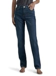 Lee Women's Classic Fit Monroe Straight Leg Jeans, Ellis, 14 US UK