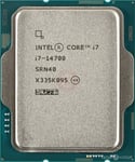 Intel Core i7 14700 20 Core LGA 1700 CPU Processor OEM Package Without Cooler