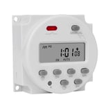 1 Sekunders Intervall 12V Digital LCD Timer Switch Veckovis Programmerbar Tidrelä Programmerare CN101A