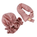 Women Heatless Hair Curler Headband Portable Satin Sleep In Hair Curls Headb LSO