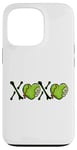 Coque pour iPhone 13 Pro Vert Zombie Coeur Horreur Saint Valentin Anti-Saint-Valentin