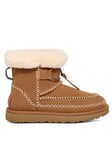 UGG W Classic Mini Alpine - Chestnut, Brown, Size 7, Women