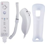 2 i 1 Integrerad Wiimote Motion Plus Controller och Nunch