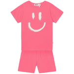 Molo GOTS Luvis T-shirt Och Shorts-set Confetti | Rosa | 98/104 cm