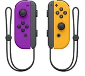 Nintendo Switch Joy-Con Pair, Neon Lila/Neon Orange