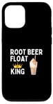 iPhone 12/12 Pro Root Beer Float King Funny Root Beer Float Lover Gift Case