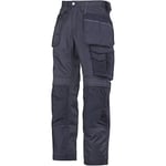 Snickers 32129595042 DuraTwill Pantalon d'artisan Taille 42 Bleu Marine