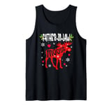 Father-In-Law Moose Heart Christmas Family Matching Xmas Pjs Tank Top