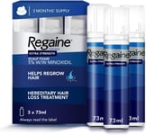 Regaine For Men Hair Regrowth Foam 3x73ml | Extra Strength | Hair Loss Treatment