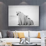 Jigsaw Puzzles 1000 Pieces For Adults Grown Ups, Puzzle Sets For Family, Cardboard Puzzles, Educational Games, Brain Challenge Puzzle For Kids Childrens-Cute Polar Bear