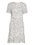 Vipaya S/S Dress - Noos White Vila