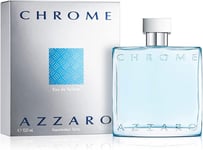 Azzaro Chrome, Eau De Toilette Aftershave, Fresh Citrus Fragrance, Perfume for M