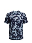 Under Armour Ua Tech Abc Camo Ss Blå