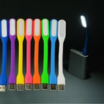 Flexible USB LED Light Mini Lamp for Computer Laptop Notebook Power Bank Random