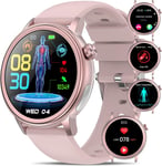 Montre Connectée ¿¿¿¿É¿¿¿ Femme Homme Avec Ecg+Hrv/Acide Urique/Lipides/Bmi, 1.39"" Hd Smart Watch Avec Appel Bluetooth, Pression Artérielle, Appel D'urgence Sos, Pour Android Ios