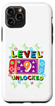 Coque pour iPhone 11 Pro Jeu vidéo Birthday Gamer 1Years Level Up Birthday Boy