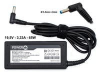 Alimentation PowerQ pour HP 725 G4 820 G3 820 G4 65W 19,5V 3,33A (4,5x3mm)