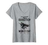 Harry Potter Quiddith World Cup T-Shirt avec Col en V