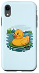 iPhone XR Cute Yellow Rubber Ducky Little Bath Toy Duck Case