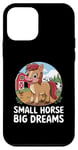 iPhone 12 mini Small Horse Big Dreams Farm Animal Cute Pony Case