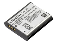 Ricoh Db 110 - Batteri - Li-Ion - 1350 Mah - 4.9 Wh - For Ricoh G900se, Gr Iii, Gr Iii Hdf, Gr Iii Street Edition, Gr Iiix