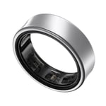 Samsung Galaxy Ring, Smart Ring, No Subscription Fee, AI-Powered Samsung Health, Sleep/Heart Rate/Stress Monitor, Size 9, Titanium Silver, 2 Year Manufacturer Extended Warranty (UK Version)