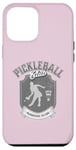 Coque pour iPhone 15 Plus Club de pickleball créé en 1965 Bainbridge Island Gray