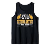 Retro Profession I'm The Tattoo Artist Tank Top