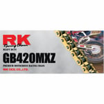 Kedja 420 rk - Kedjor gb420mxz guldfärgad heavy duty 104 länkar guld mxz series