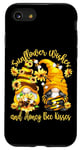 Coque pour iPhone SE (2020) / 7 / 8 Sunflower Wishes And Honey Bee Kisses With Cute Summer Gnome