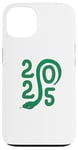 Coque pour iPhone 13 Bonne année chinoise - Symbole serpent vert Nouvel An 2025