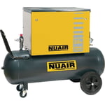 Nuair - Compresseur d'air insonorisé 100 litres 10 bar 3 cv 2,2 kW