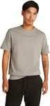 Calvin Klein Jeans Badge Regular Tee T-Shirt S/S, Rock Ridge, XXS Homme