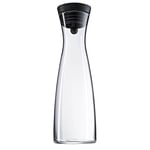 WMF Basic 0617726040 Carafe à eau de 1,5 l (Noir) en verre, système Close Up, hauteur 32,7 cm, largeur 11,3 cm, Sans accessoires