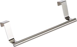 Premier Housewares 509694 Over Door Hanging Rail, 23 cm - Silver