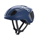 POC Ventral MIPS Casque de vélo - Les performances aérodynamiques, Bleu Plomb Mat , Large