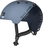 Abus Casque de ville ABUS Skurb ACE - casque de vélo stylé pour le quotidien, le skate, le BMX ou le longboard - bleu, taille L