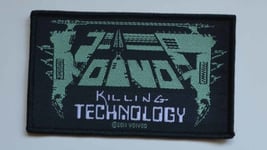 Voivod - Killing Technology (10,4 x 6,3 cm) Patch/Jakkemerke