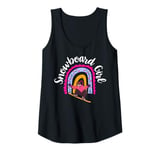 Womens Snowboard Girl Winter Sports Design For Snowboarder Tank Top