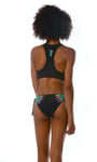 Banana Moon Dasia Colada Bikini Bottom, Noir Colada - 36