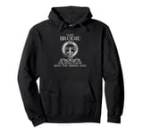 Clan Brodie Silver tartan crest Thistle vintage Pullover Hoodie