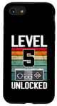 iPhone SE (2020) / 7 / 8 Level 5 Unlocked 5 Year Old Gamers 5th Birthday Gaming Case