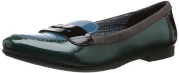 Tommy Hilfiger Femme Belinda 8 A Mules, Vert-Grün (Pine Green/Blue Coral 321), 40