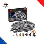 LEGO Star Wars Faucon Millenium Maquette À Construire Et Figurines