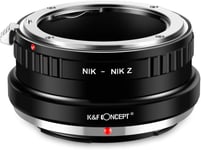 Bague Adaptation Objectif pour Monter Objectif NIikon vers Boîtier Nikon Z (NIK-Nikon Z).[G652]